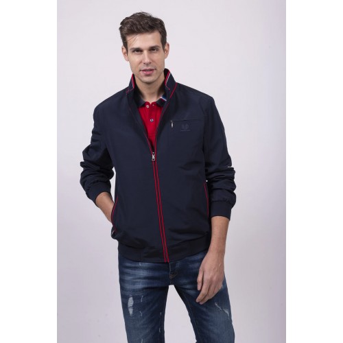 Spring Jacket with Stand Collar