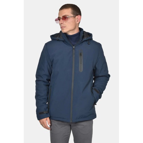 Jacket with Detachable Hood