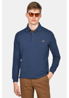 Polo Pique Long Sleeve Cotton 100%