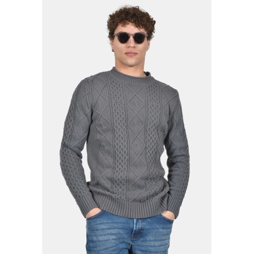 Knitwear blouse with Textured Knit