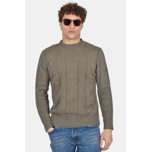 Knitwear blouse with Textured Knit