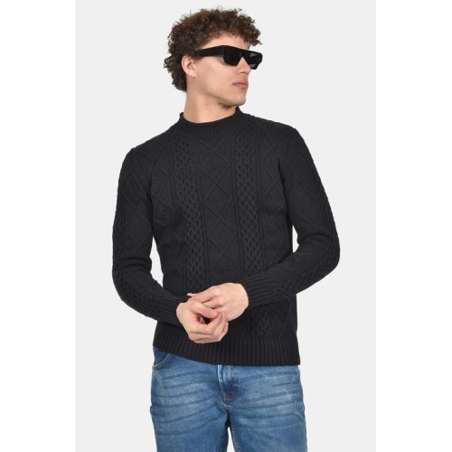 Knitwear blouse with Textured Knit