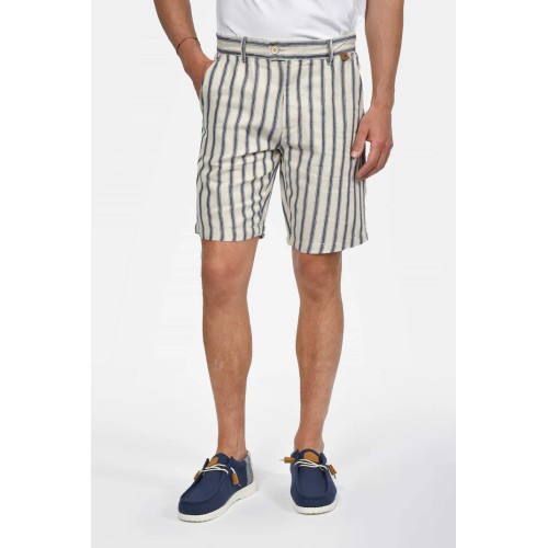 Bermuda Chinos Striped