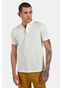 Polo with Chest Embroidery