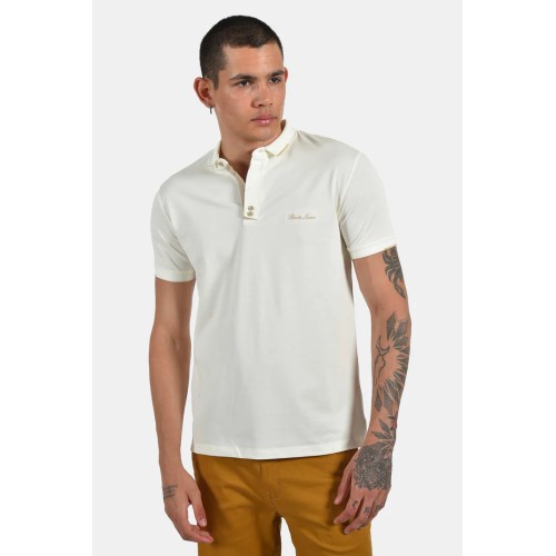 Polo with Chest Embroidery