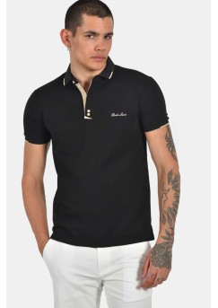 Polo with Chest Embroidery