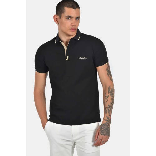 Polo with Chest Embroidery