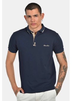 Polo with Chest Embroidery