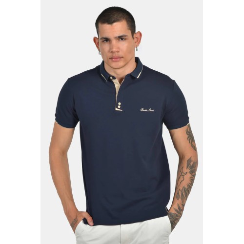 Polo with Chest Embroidery