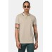 Polo 100% Cotton with Striped Trims