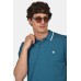 Polo 100% Cotton with Striped Trims