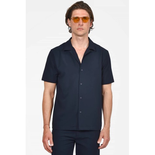 Shirt Short Sleeve with Discrete Texture