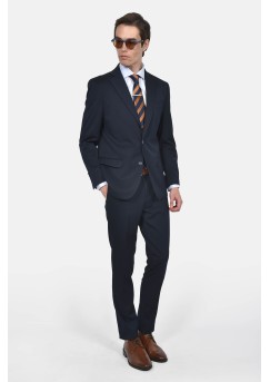 Suit with Notch Lapel